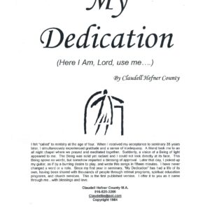 My Dedication pg 1